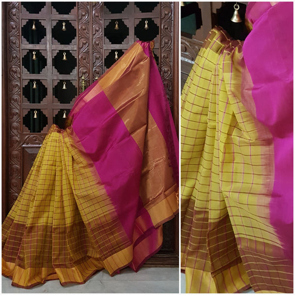 Handloom silk cotton venkatagiri