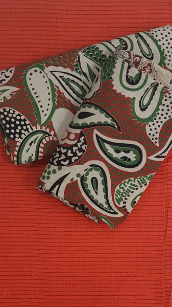 Handloom Mul cotton Paisley motif kalamkari with mangalgiri Cotton