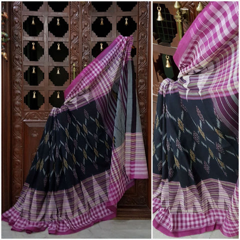 Pochampalli-ikat Handloom Merserised Cotton