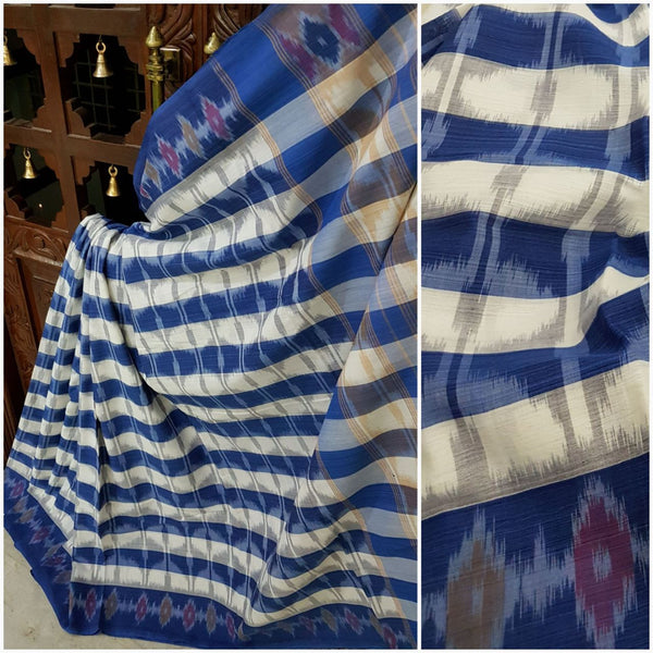 Pochampalli-ikat Handloom Merserised Cotton