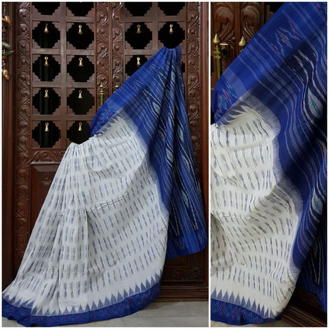 Pochampalli-ikat Handloom Merserised fine Cotton