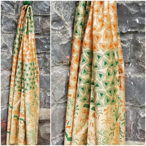 Handloom Muga silk dupatta