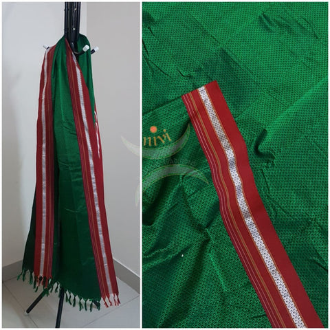 Green khun/khana dupatta