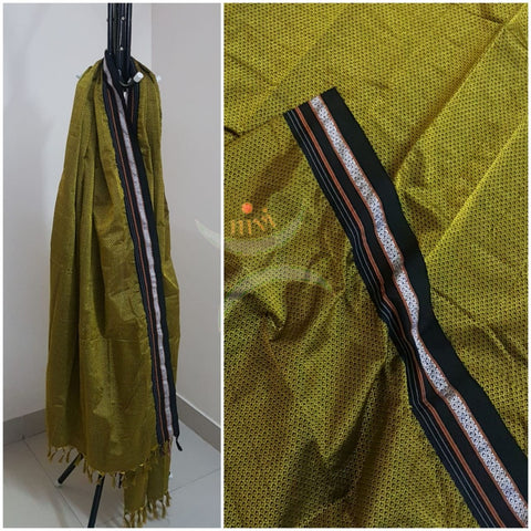 Green khun/khana dupatta