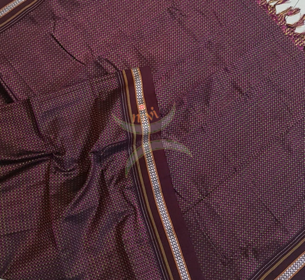 Two tone purple khun/khana dupatta