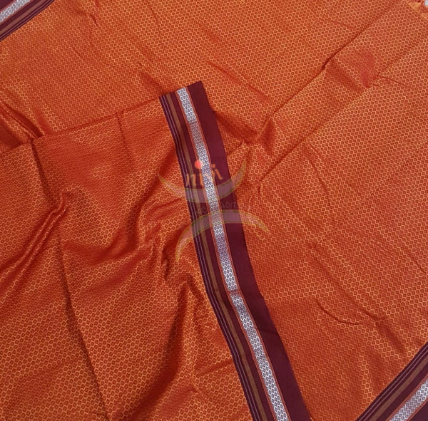 Orange khun/khana dupatta