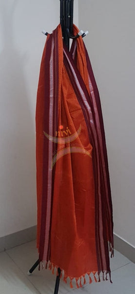 Orange khun/khana dupatta