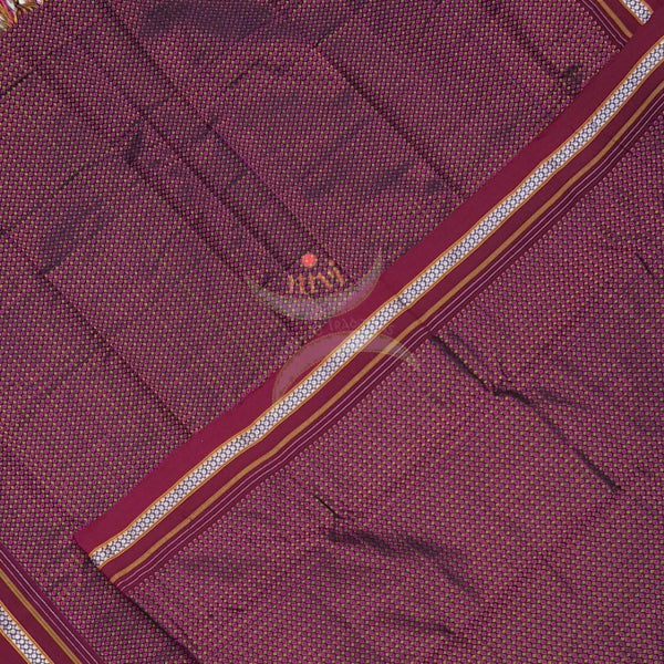 Maroon handloom khun/khana dupatta