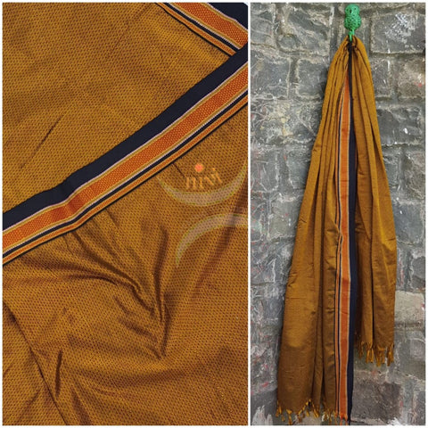 Golden brown khun/ khana dupatta