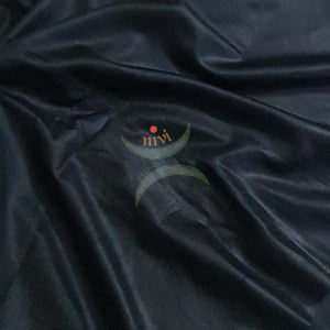 Black silk cotton running material