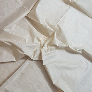 Beige silk blend running material