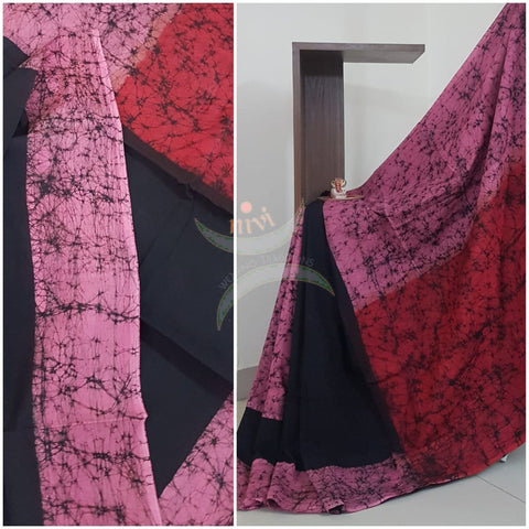 Batik printed bagru cotton screen