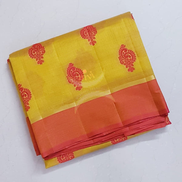 Art silk tussar saree with blouse piece