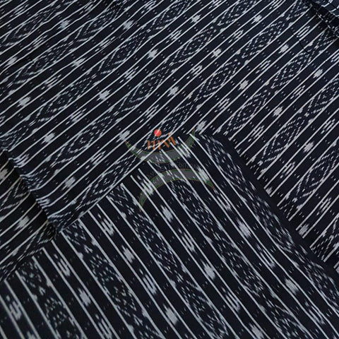 Handloom pochampalli ikat cotton fabric of 44 inch width