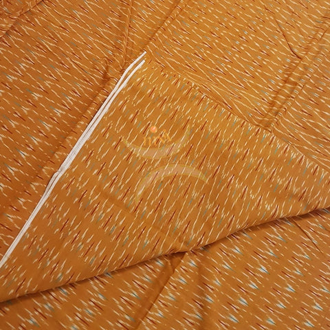 Handloom pochampalli ikat cotton fabric of 44 inch width