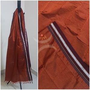 Rust khun/ khana dupatta