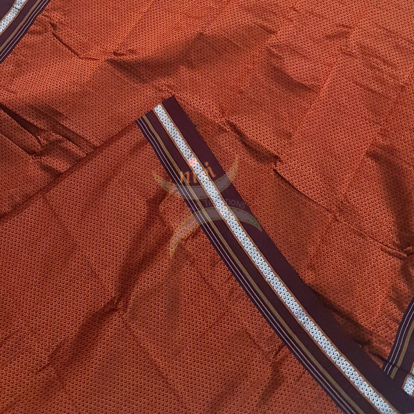 Rust khun/ khana dupatta