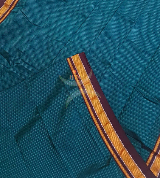 Dark Teal khun/ khana dupatta