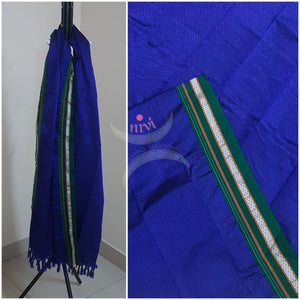 Royal blue khun/ khana dupatta