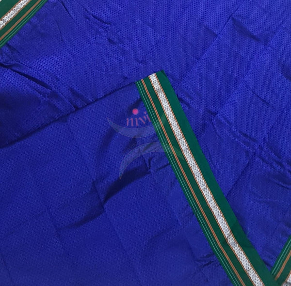 Royal blue khun/ khana dupatta