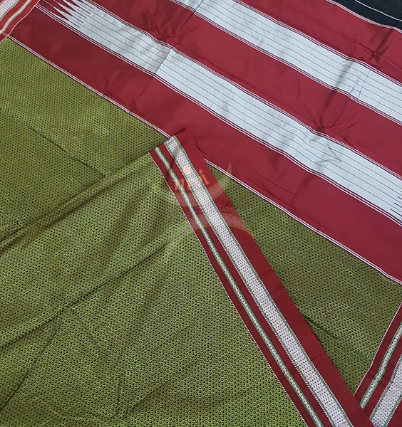 Khun/Khana saree with traditional ilkal pallu.