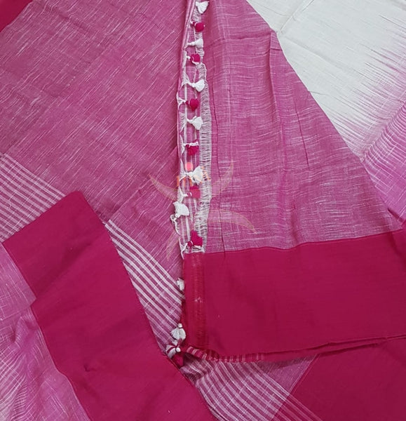Bengal handloom cotton saree.