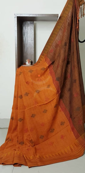Bengal handloom cotton saree.