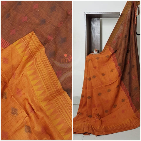 Bengal handloom cotton saree.