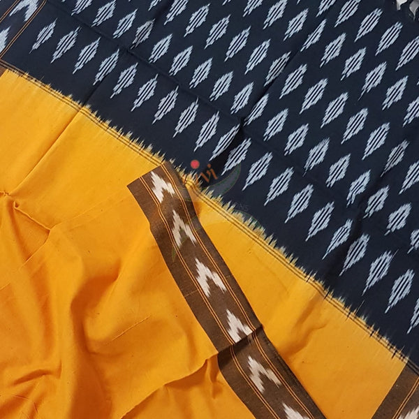 Handloom pochampalli ikat cotton duppata