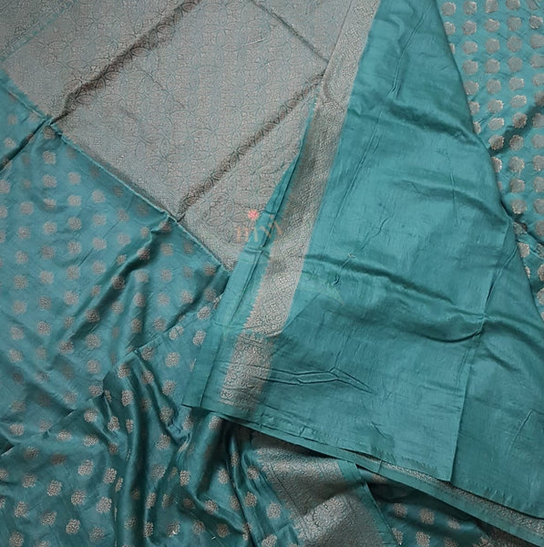 Soft muslin silk benares brocade saree