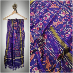 Handloom patan patola pure silk duppata