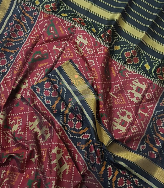 Handloom patan patola pure silk duppata