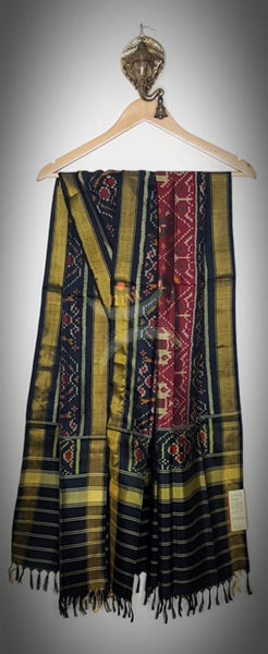 Handloom patan patola pure silk duppata