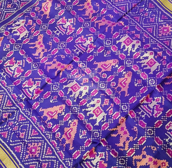 Handloom patan patola pure silk duppata