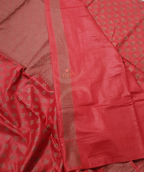 Soft muslin silk benares brocade saree