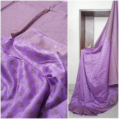 Soft muslin silk benares brocade saree