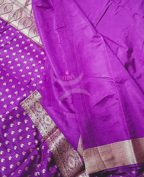 Soft Art silk crepe benares brocade saree