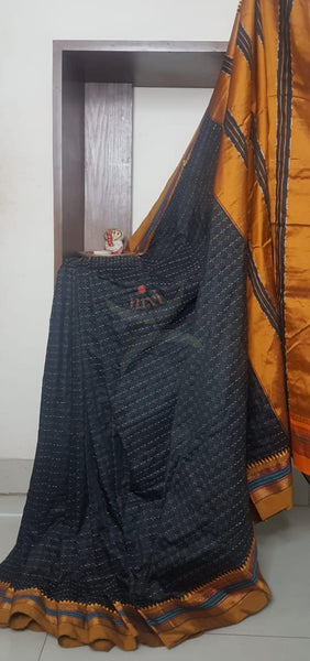 Chukki ilkal cotton blended saree.
