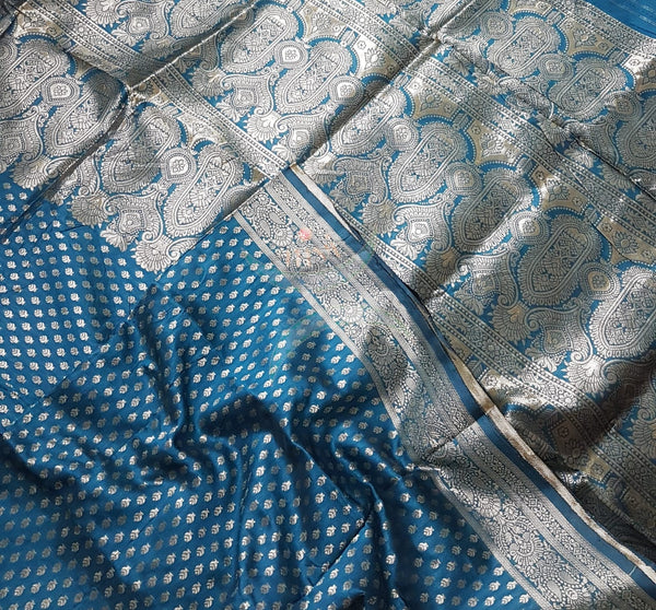 Art silk benarsi brocade saree