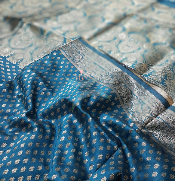 Art silk benarsi brocade saree