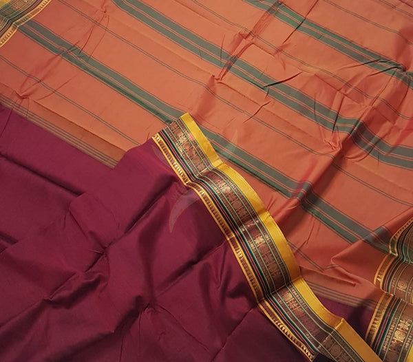 Merserised south cotton saree