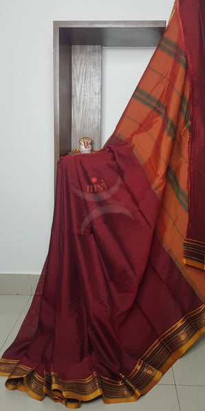 Merserised south cotton saree