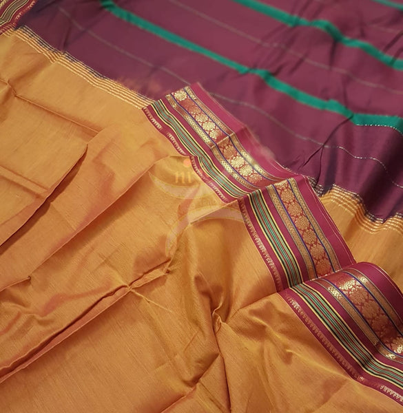 Merserised south cotton saree