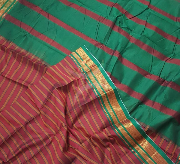 Merserised south cotton saree