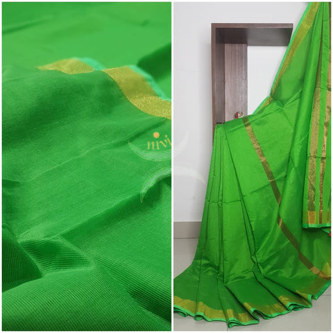 Handloom cotton blend saree