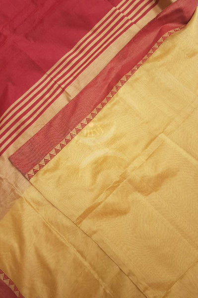 Bengal handloom cotton with contrasting pallu and blouse