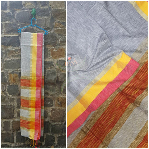 Bengal handloom cotton with geecha pallu