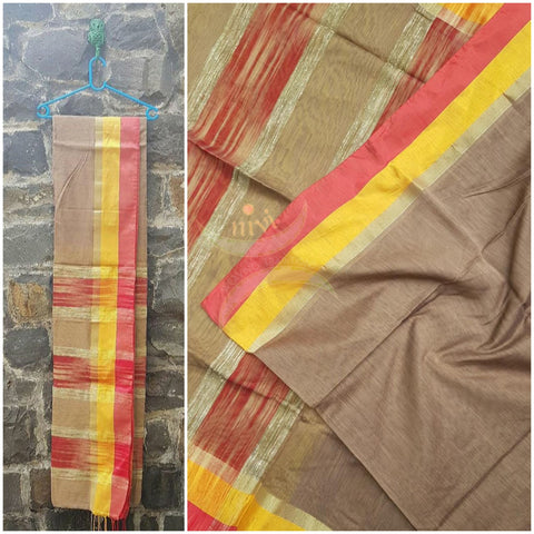 Bengal handloom cotton with geecha pallu