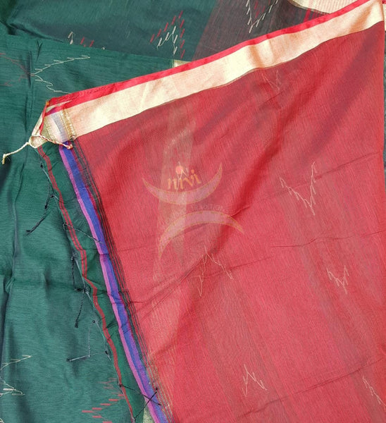 Bengal handloom mercerised cotton sarees