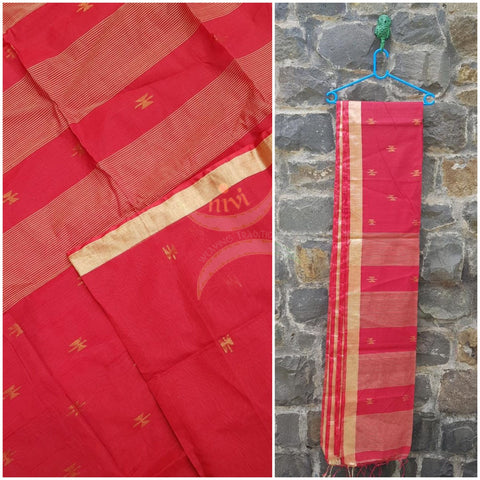 Bengal handloom mercerised cotton sarees